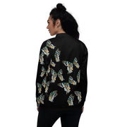 Sunset Moth Unisex Bomber Jacket